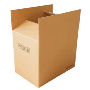 Customized Printed Brown Rigid Corrugated Kraft Paperboard Shipping Boxes for Folders