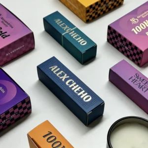 Customized Product Packaging Small White Box Packaging Plain White Paper Box Colorful Cosmetic Boxes