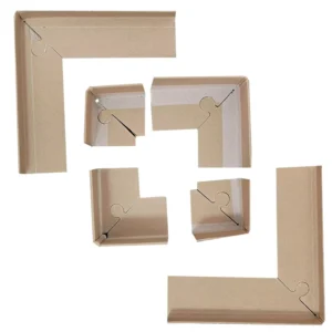 Customized Recyclable L-Shaped Edge Protector Pallet Carton Paper Corner Cardboard Protection