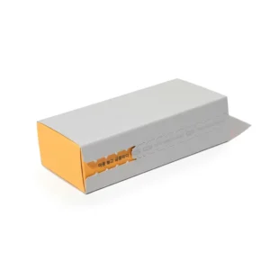 Customized Rigid Corrugated Cardboard Mailer with Tear-Off Strip, Zipper, Eco-Friendly Foil Liner, Embossed Vanishing Printing