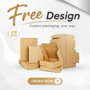 Customized Shipping Mailer Boxes with Logo for Gifts, Clothing, and Cartons