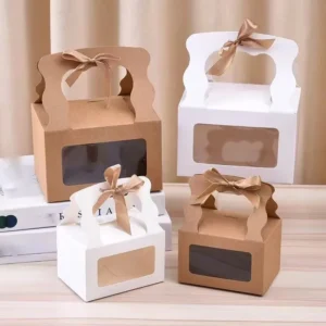 Customized-Size Foldable White Rigid Cardboard Gift Box with Laminated Paper Finish for Cosmetics