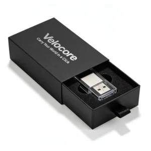 Customized USB Flash Drive Packaging Box Eco-Friendly USB Stick Package for Consumer Electronics Storage