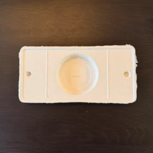 Customized Unbleached Biodegradable Sugarcane Paper Molded Packaging for Electronics and Medical Products