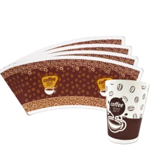 Customized Waterproof Food-Grade PE-Coated Paper Cups for Coffee Tea and Beverages
