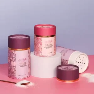 Cylinder Paper Tube Canister Spice Shaker Packaging for Sea Salt and Powder
