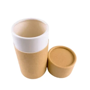 Cylindrical Cardboard Paper Tube Packaging Box for Cosmetic Gifts