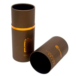 Cylindrical Eco-Friendly Paper Wine and Beverage Packaging Box