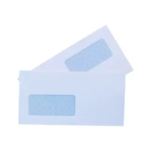 DL #5 Security Self seal Mailing Envelopes With Window Custom White Envelope Business Letter Envelope