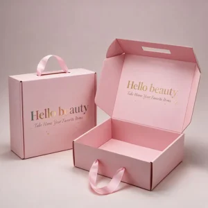 Deep Embossing Custom Paper Aircraft Mailer Box