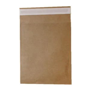Degradable Recyclable Kraft Paper Packaging Envelopes, Three-Side Sealed, Non-Plastic, Agriculture Use