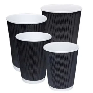 Disposable Biodegradable Hot Drinking Coffee Paper Cups