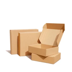 Disposable Custom Logo Rigid Corrugated Paper Packaging Box, White, for Cosmetics, Skin Care, and Foil