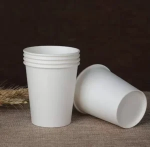 Disposable Food-Grade Paper Cups for Hot and Cold Drinks
