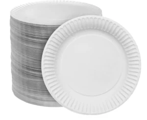 Disposable Food Grade White Cardboard Paper Tray for Hotels, Parties, and Birthdays