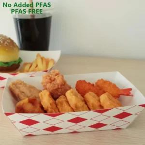 Disposable Greaseproof Paper Boat Trays for Snacks and Treats