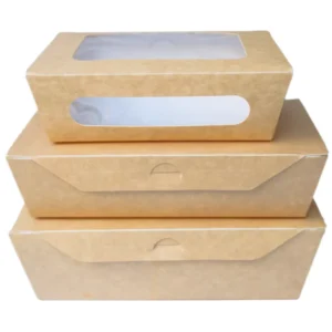 Disposable Kraft Paper Food Container