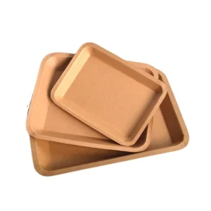 Disposable Kraft Paper Food Tray