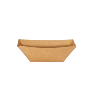 Disposable Kraft Paper Food Tray for Sushi and Fries