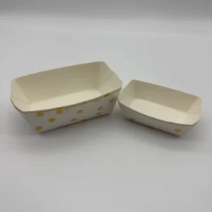 Disposable Paper Boat Tray for Takeaway Food