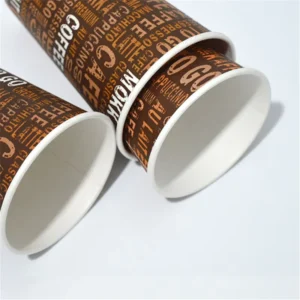 Disposable Paper Cup Making Machine With Handle E-79 Model Offset Printing And Custom Logo Design