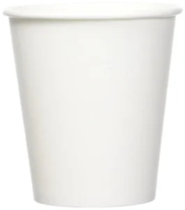 Disposable Paper Cups for Hot and Cold Beverages Leak-Proof White 1000 Count Made in China
