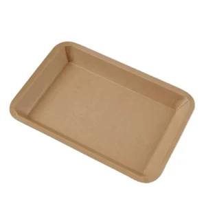 Disposable Paper Food Tray Container with Dish Tray for Fast Food and Snacks