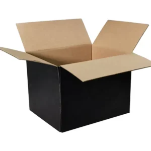Disposable Recycled Flat Kraft Paper Packaging Shipping Corrugated Carton Box