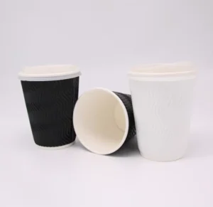 Disposable Single Wall Paper Cups, 8/10/12/16/20 oz, for Hot and Cold Beverages