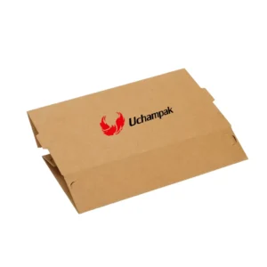 Disposable Waterproof Portable Kraft Paper Food Container Lid for Burgers, Fries, Salad, and Sushi Takeaway