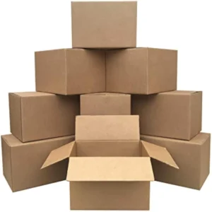 Double Wall Kraft Paper Heavy Duty Corrugated Moving and Mailing Boxes