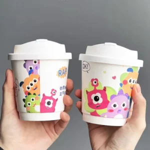 Double Wall Takeaway Cups for Bubble Tea, Coffee, and Juice