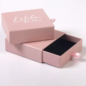 Drawer Cardboard Jewelry Gift Boxes with Custom Color and Logo