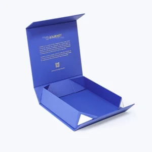 Drawer Slide Folding Rigid Cardboard Packaging Box with Magnetic Lid for Jewelry and Candles