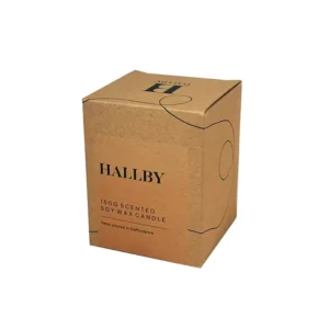 Durable Biodegradable Foldable Kraft Paper Box for Product Shipping, Retail Display, and Gift Wrapping