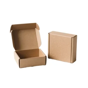 Durable Easy-to-Fold Corrugated Board Shipping Boxes With Sponge Liner and UV Coating In Different Sizes For Candles and Wallets