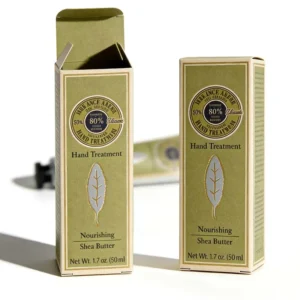 Durable Protective Small Rectangular Recyclable Paper Cosmetic Box
