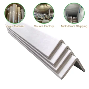 EU Standard Paper Edge Protectors for International Shipping Pallet Wrapping