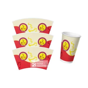 Eco Friendly 190gsm 18PE Single Side Stock Paper Cup Disposable Coffee Tea Beverage Packaging PE Coated Waterproof for Food Use