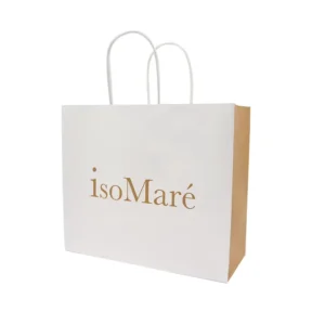 Eco Friendly Biodegradable Custom Printed Pastry Packaging Tea Beverage Takeaway Food Storage Supply Kraft Paper Bag