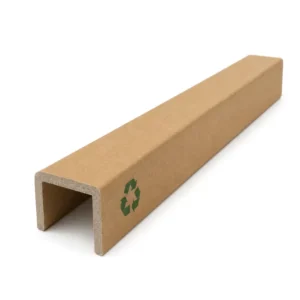 Eco-Friendly Biodegradable Recyclable Kraft Paper Corner Angle Board Edge Protector for Fragile Glass Delivery Packaging
