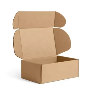 Eco-Friendly Brown Kraft Paper Folding Mailer Gift Boxes, Recyclable Cardboard Shipping Boxes