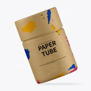 Eco-Friendly Cardboard Custom Size Tea Cans Paper Tube Canister for Food Grade Paper Tube Packaging