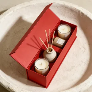Eco-Friendly Cardboard Gift Box with Divider, Custom Size and Color