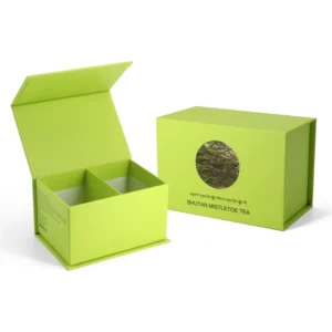 Eco-Friendly Chinese Tea Bag Rigid Paper Packaging Box