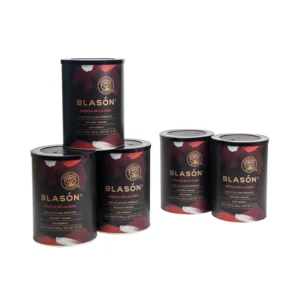 Eco Friendly Chocolate Powder Paper Tube Canisters Paper Canister Packaging for Chocolate Powder
