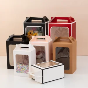 Eco-Friendly Clear Window Gable Box For Party Favors And Gifts