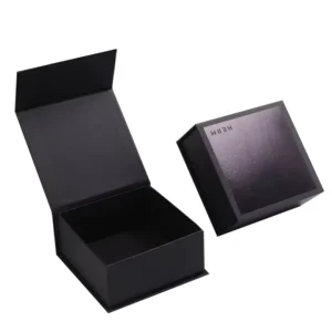 Eco-Friendly Coated Paper Rigid Gift Box with Magnetic Lids and Sponge Lining for Cosmetics and Essential Oils