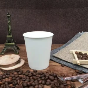 Eco-Friendly Compostable Disposable Paper Cups for Coffee Tea and Juice