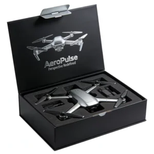 Eco-Friendly Corrugated Drone Set Box with Foam Liner for Mini Drones and Accessories